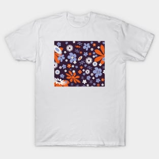 Flower Pattern T-Shirt